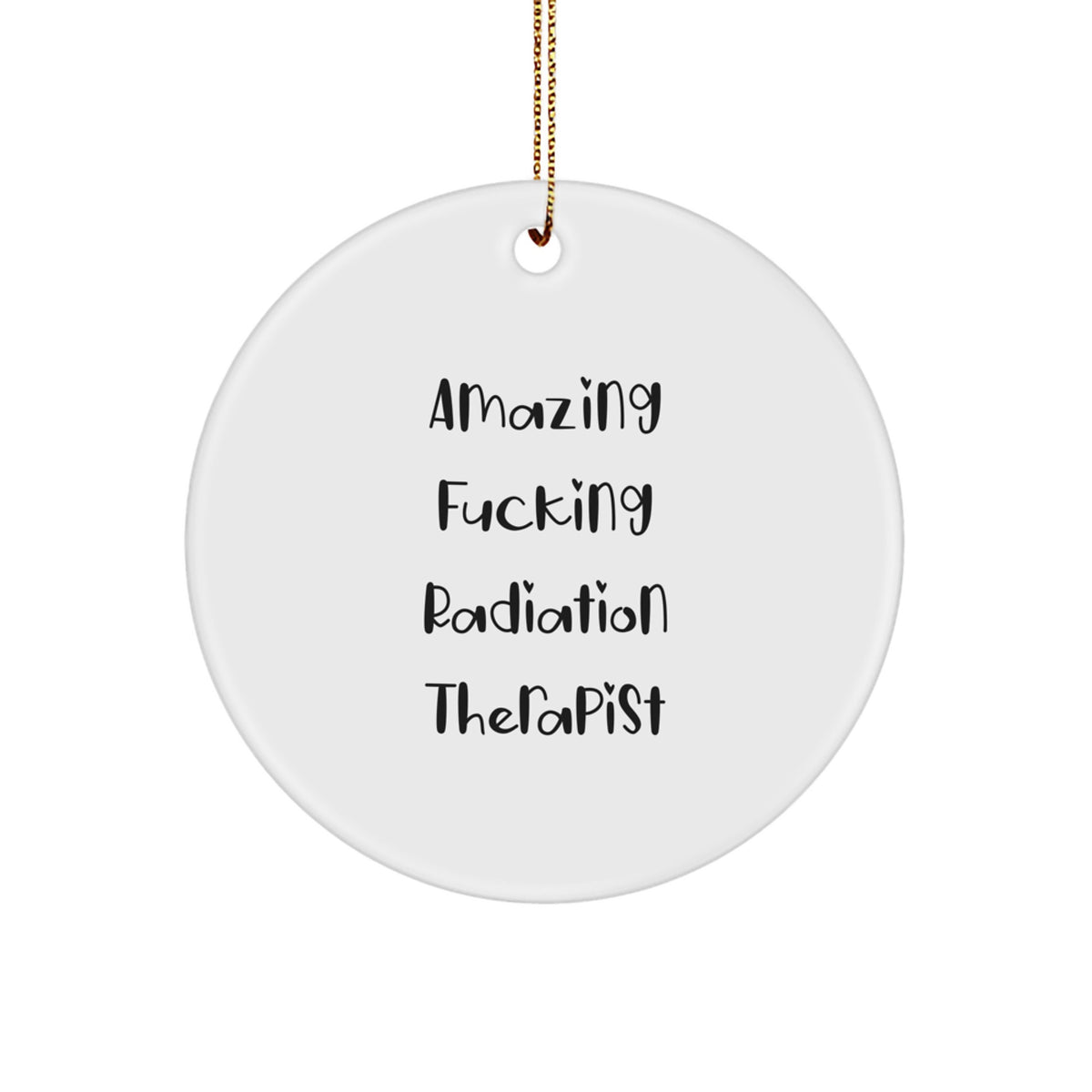 Christmas Gift for Her Radiation Therapist Keepsake Ornament Present - Image 1