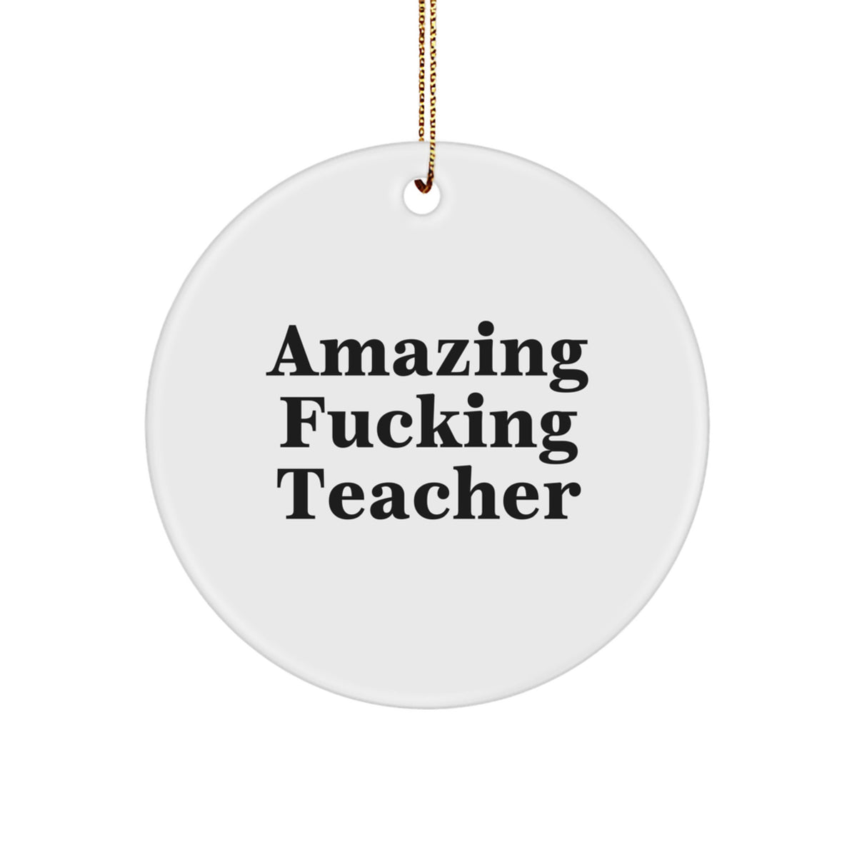 Teacher Christmas Ornament Idea for Coworkers Christmas Gift - Image 1