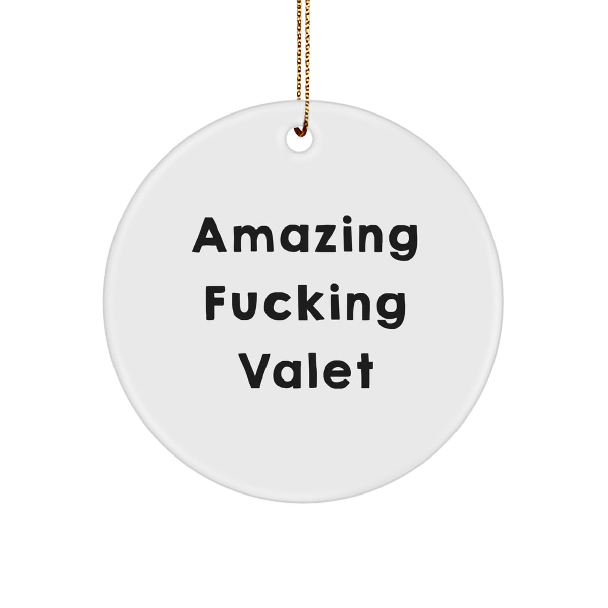 Valet Treasure Circle Ornament for Family Bright Joyful Christmas Gift - Image 1