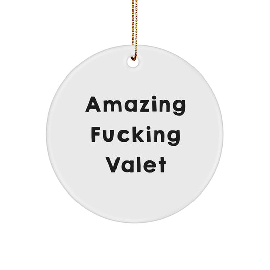 Valet Treasure Circle Ornament for Family Bright Joyful Christmas Gift - Image 1