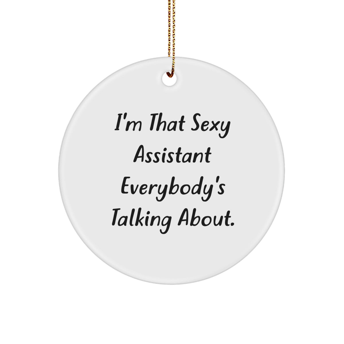 Favorite Assistant Christmas Ornament for Kids Gift Holiday Keepsake - Image 1