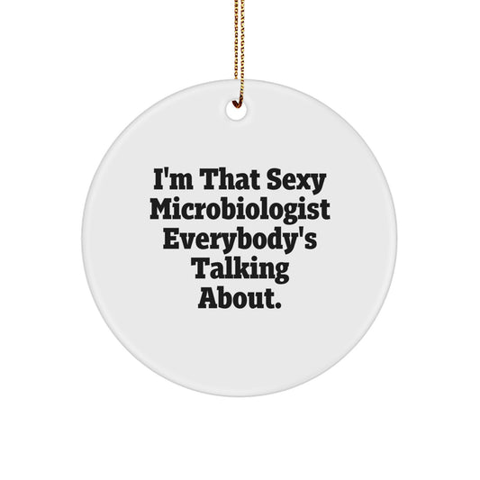 Microbiologist Treasure Ornament for Family Bright Christmas Gift - Image 1