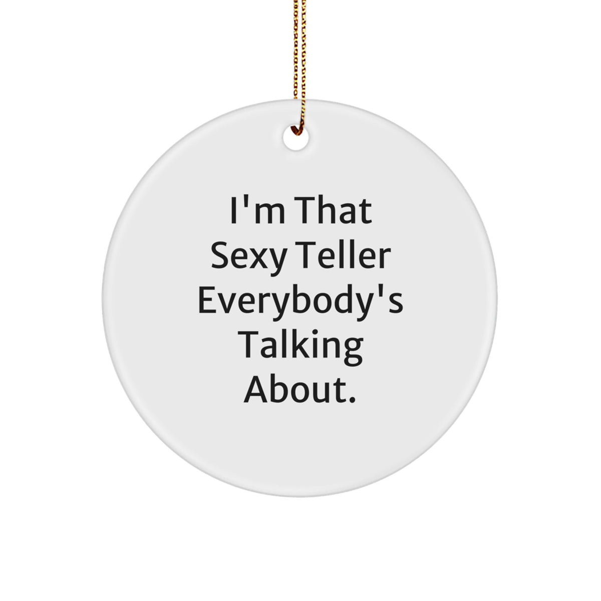 Favorite Teller Christmas Ornament for Kids Gift - Image 1