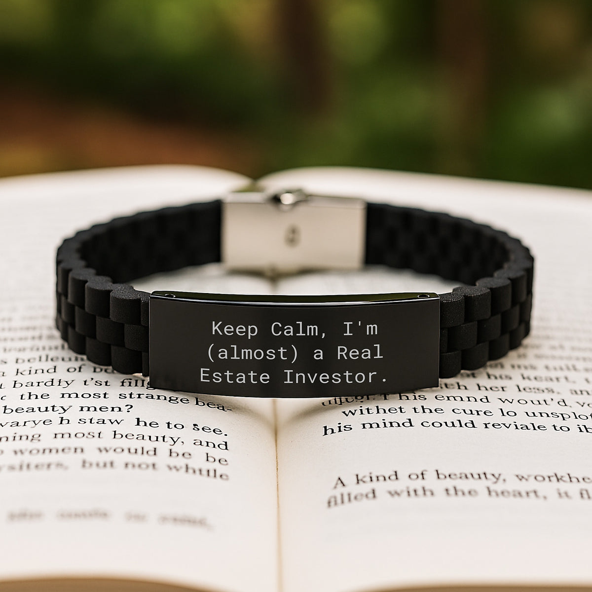 Witty Keepsake Bracelet Gift for Friends - Real Estate Investor - Image 2