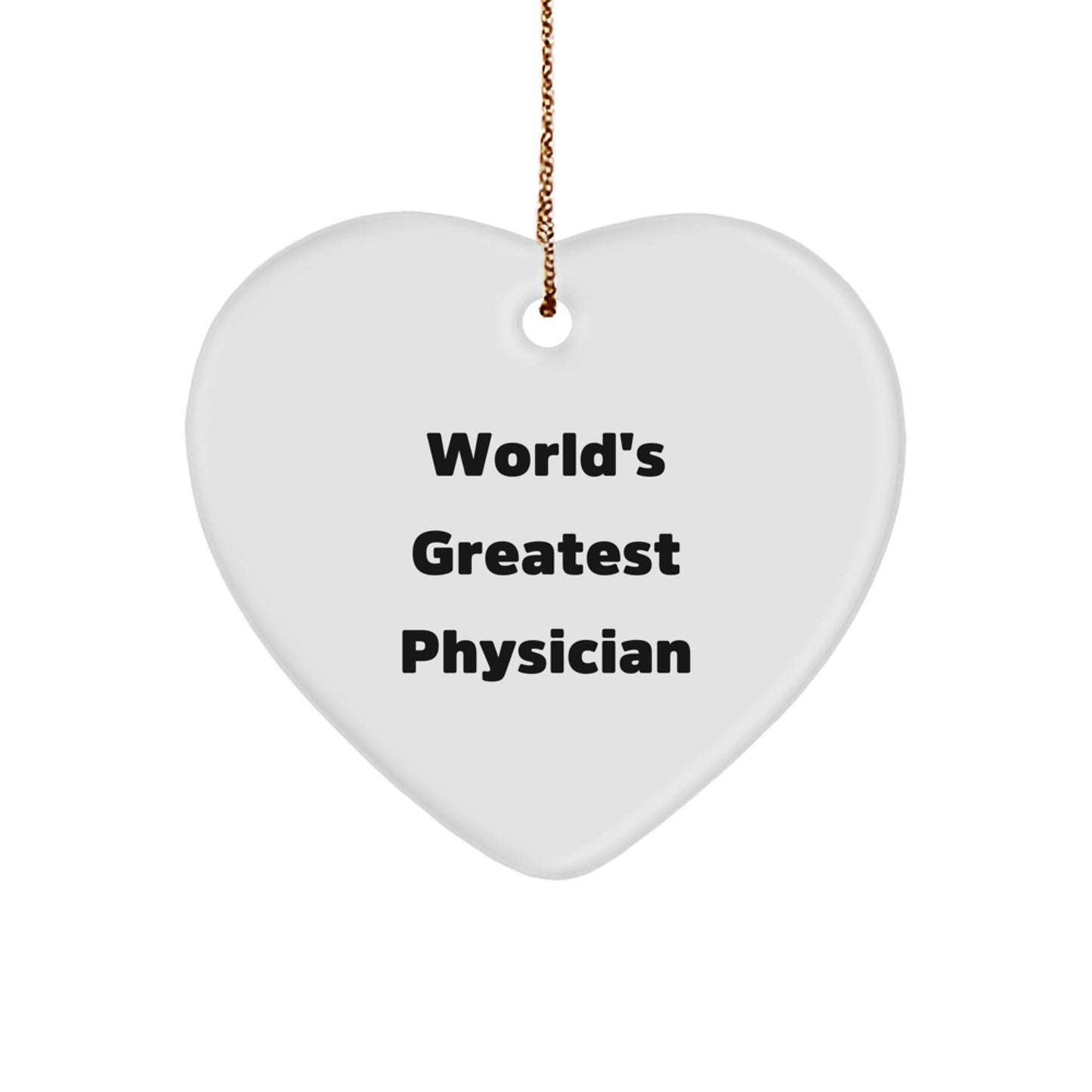 Funny World's Greatest Physician Gifts for Physician Men Unique Christmas Memorable Presents - Image 1