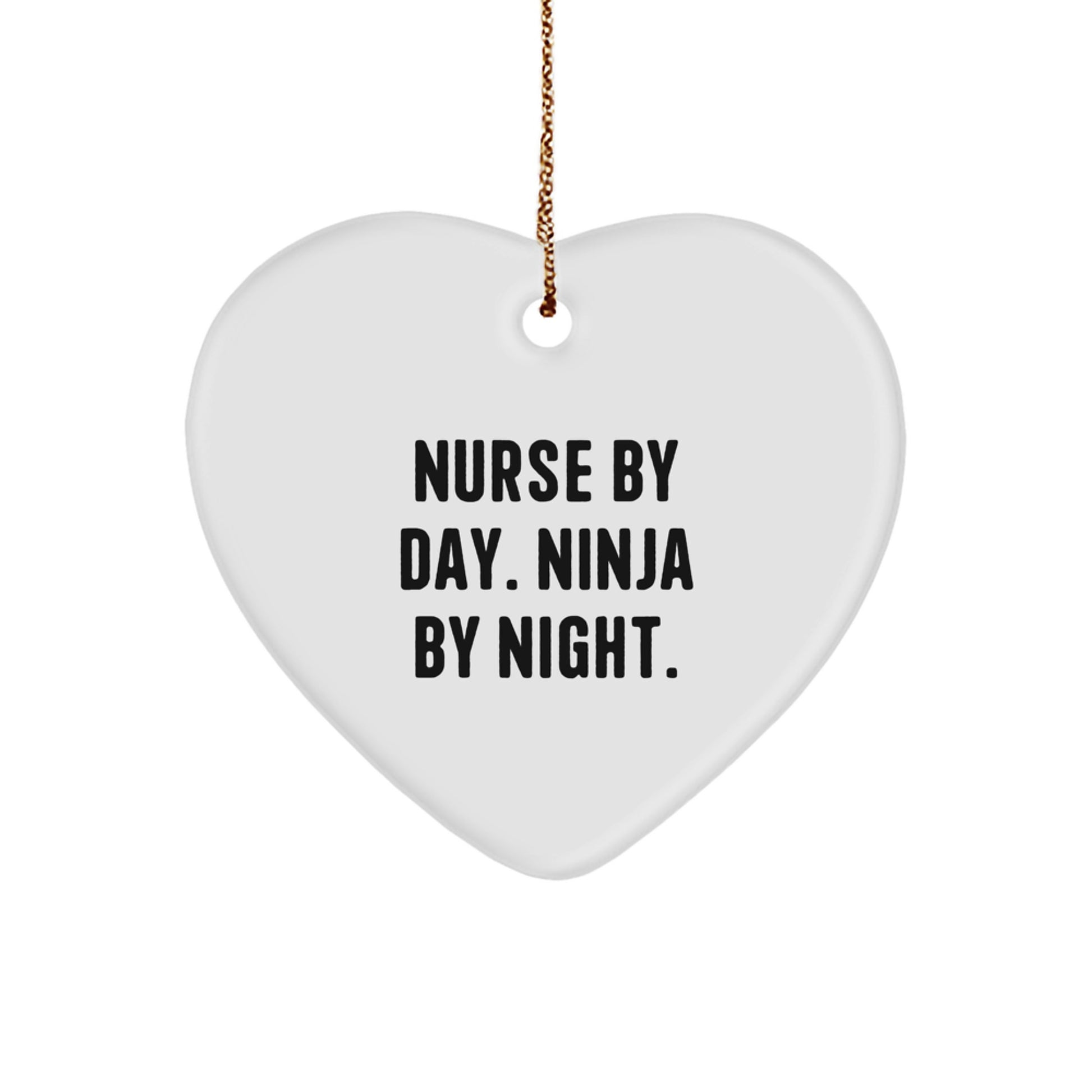 Nurse Christmas Ornament Idea for Coworkers Gift - Image 1
