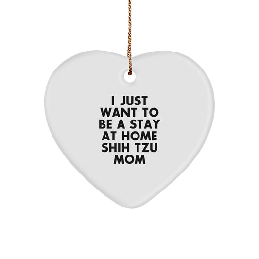 Funny Shih Tzu Dog Mom Gifts from Friends for Christmas Unique Gifts - Image 1