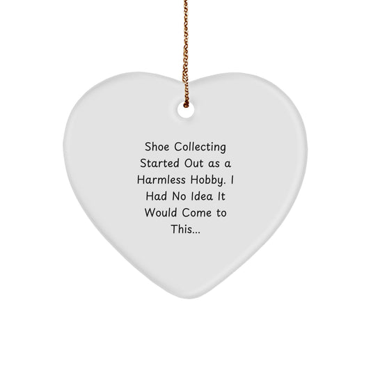 Favorite Christmas Ornament Gift for Kids - Shoe Collecting Started Out - Image 1
