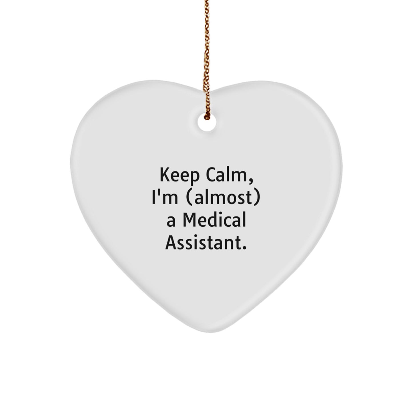 Christmas Ornament for Teens Surprise Medical Assistant Keepsake Gift - Image 1