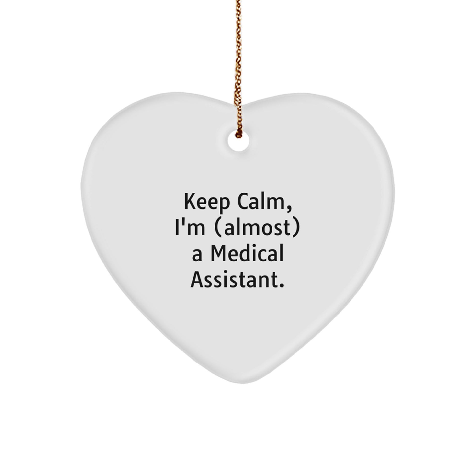 Christmas Ornament for Teens Surprise Medical Assistant Keepsake Gift - Image 1