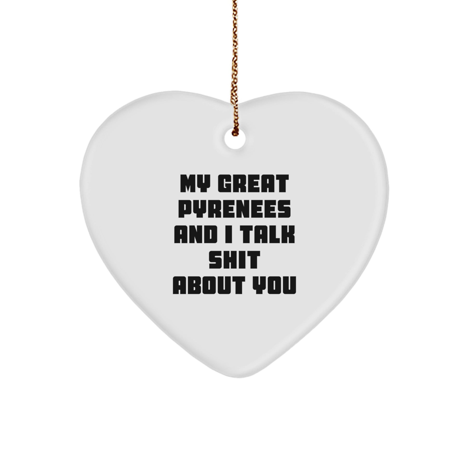 Funny Great Pyrenees Dog Lover Gifts from Men to Friends for Great Pyrenees Dog Owners at Christmas Unique - Image 1