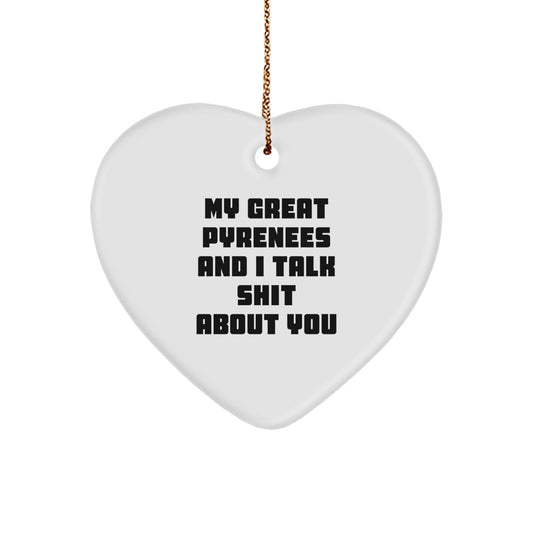 Funny Great Pyrenees Dog Lover Gifts from Men to Friends for Great Pyrenees Dog Owners at Christmas Unique - Image 1