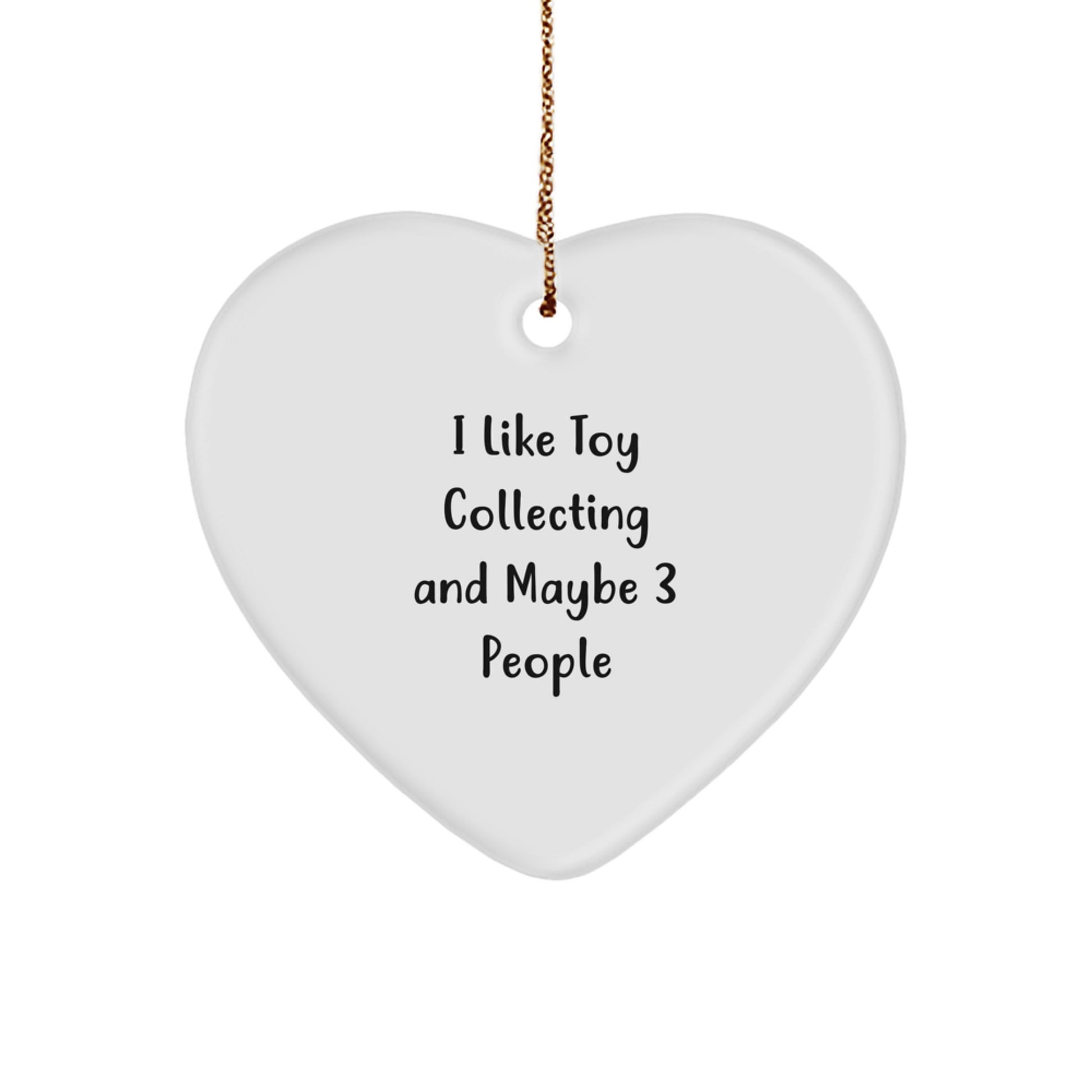 Funny Toy Collecting Heart Ornaments Gifts from Men to Friends for Christmas - Image 1