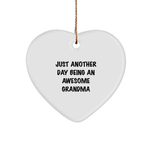 Just Another Day Being An Awesome Grandma Gifts from Family for Grandma Christmas - Image 1
