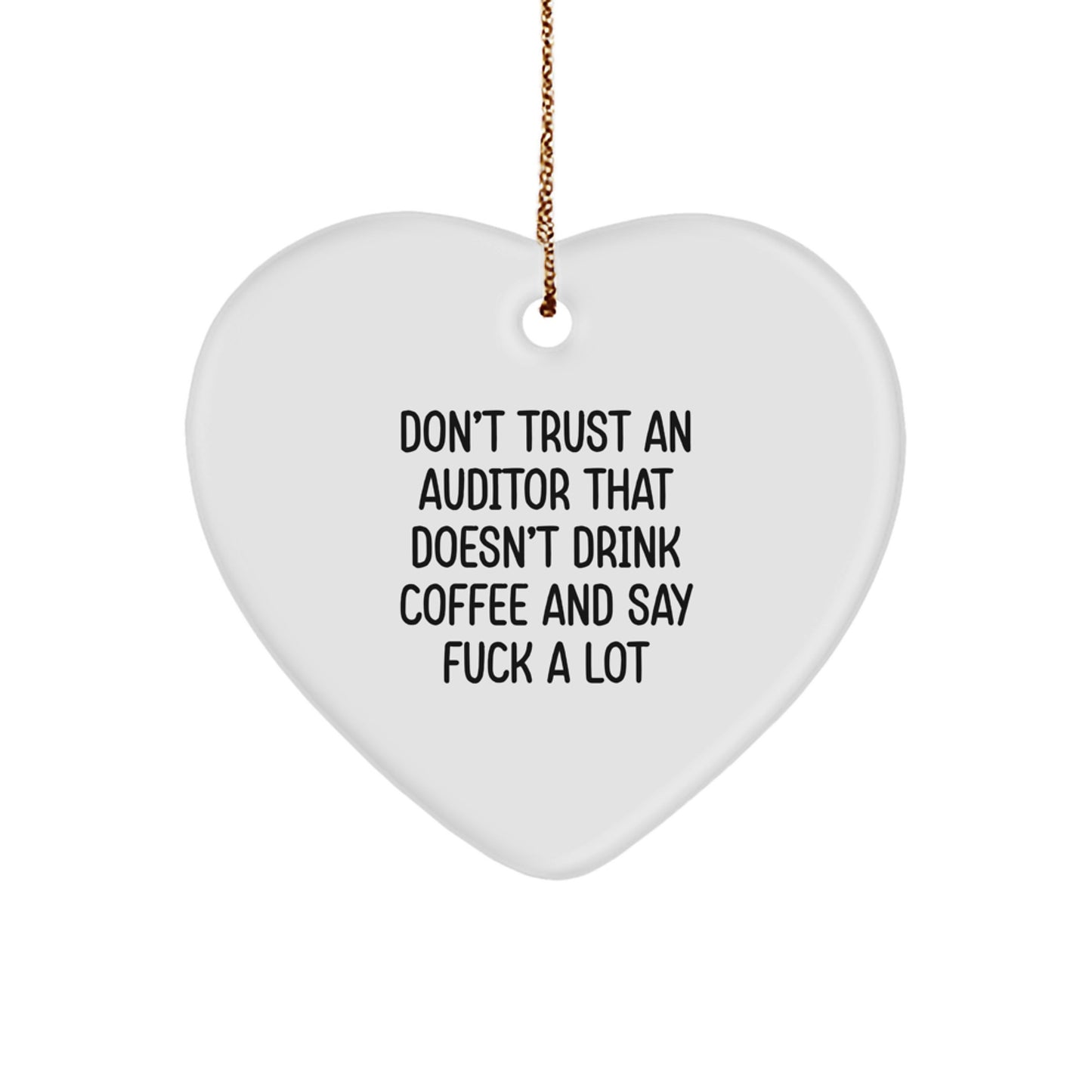 Laughing Auditor Christmas Ornament for Happy Kids Gift – Favorite - Image 1