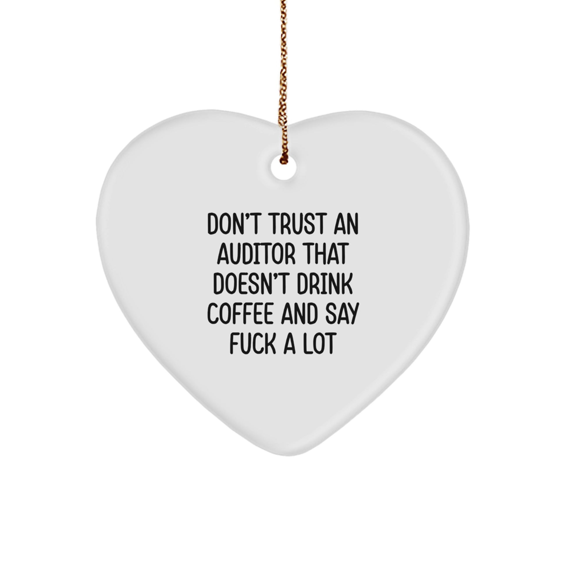 Laughing Auditor Christmas Ornament for Happy Kids Gift – Favorite - Image 1