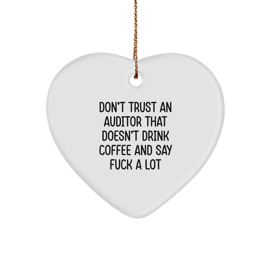 Laughing Auditor Christmas Ornament for Happy Kids Gift – Favorite - Image 1