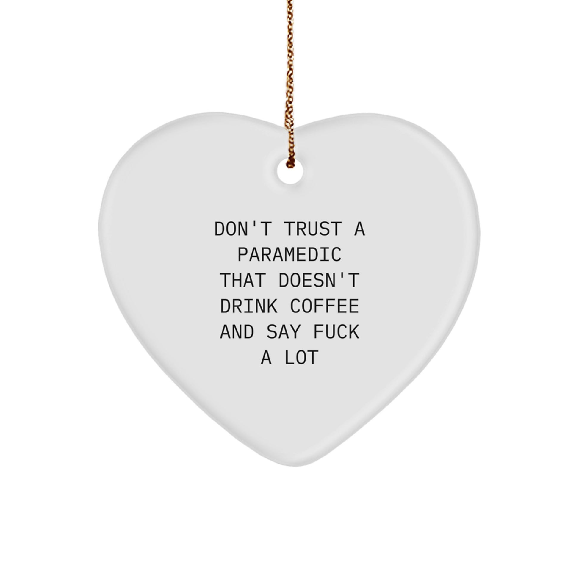 Funny Rescue Worker Gifts from Men to Rescue Worker Friends, Christmas Unique Rescue Worker Ornaments - Image 1
