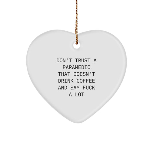 Funny Rescue Worker Gifts from Men to Rescue Worker Friends, Christmas Unique Rescue Worker Ornaments - Image 1