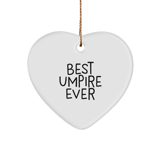 Funny Umpire Heart Ornament Gifts from Friends and Family for Christmas Unique Gifts - Image 1