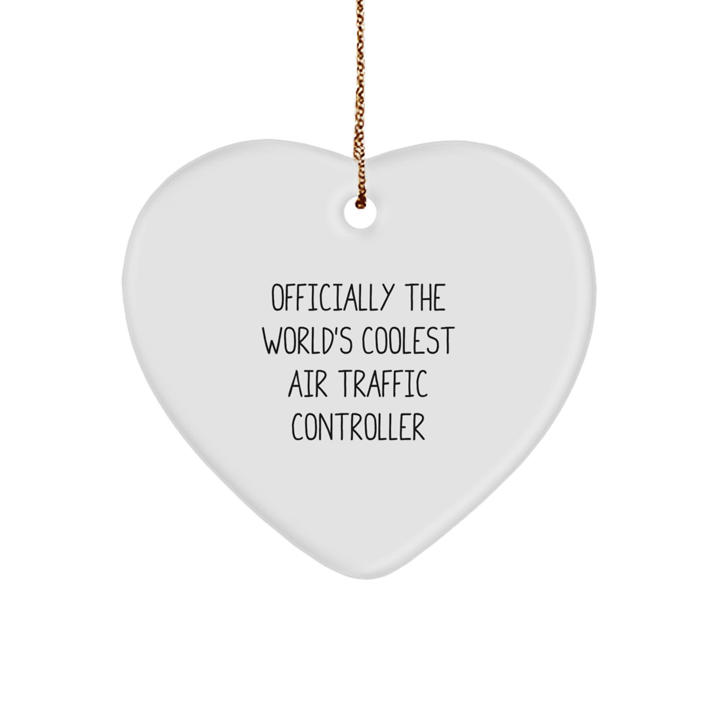 Air Traffic Controller Christmas Ornament Gift for Him Keepsake Coolest - Image 1