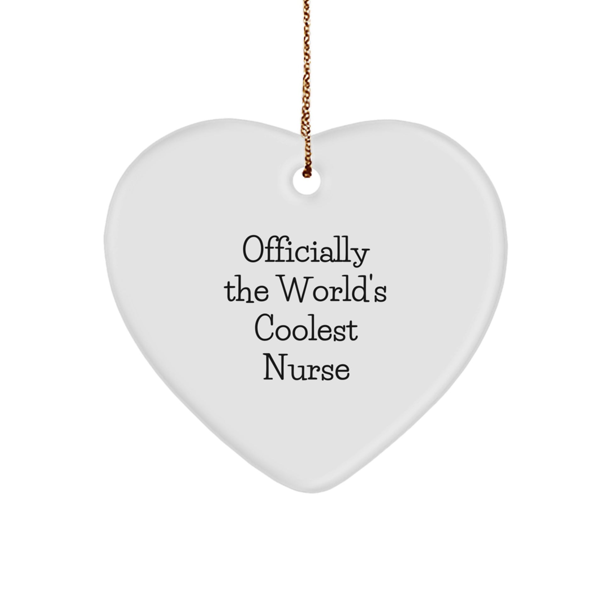 Nurse Keepsake Christmas Ornament for Him Gift - Image 1