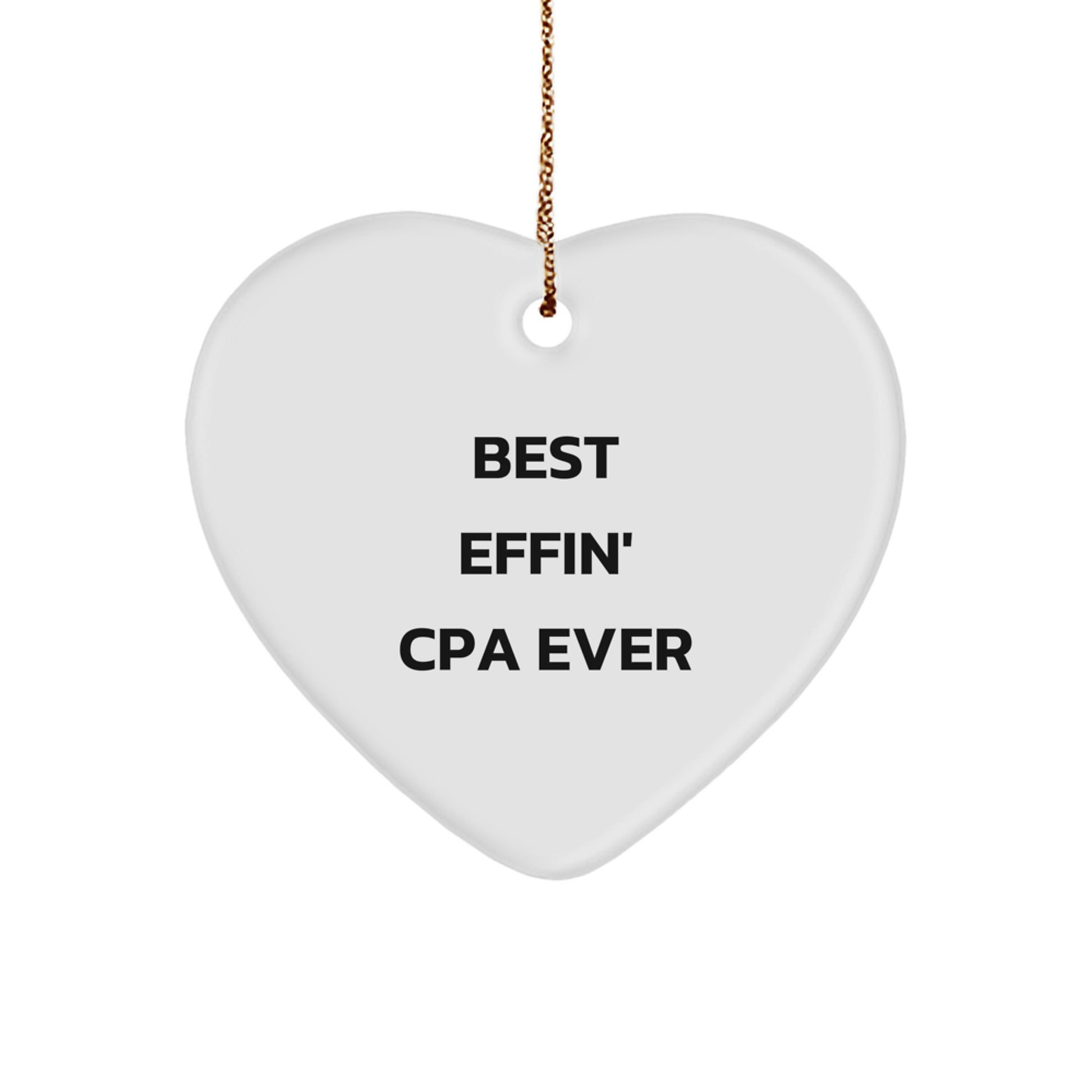 Cpa Keepsake Christmas Ornament for Him Gift – Holiday Tree Treasure - Image 1