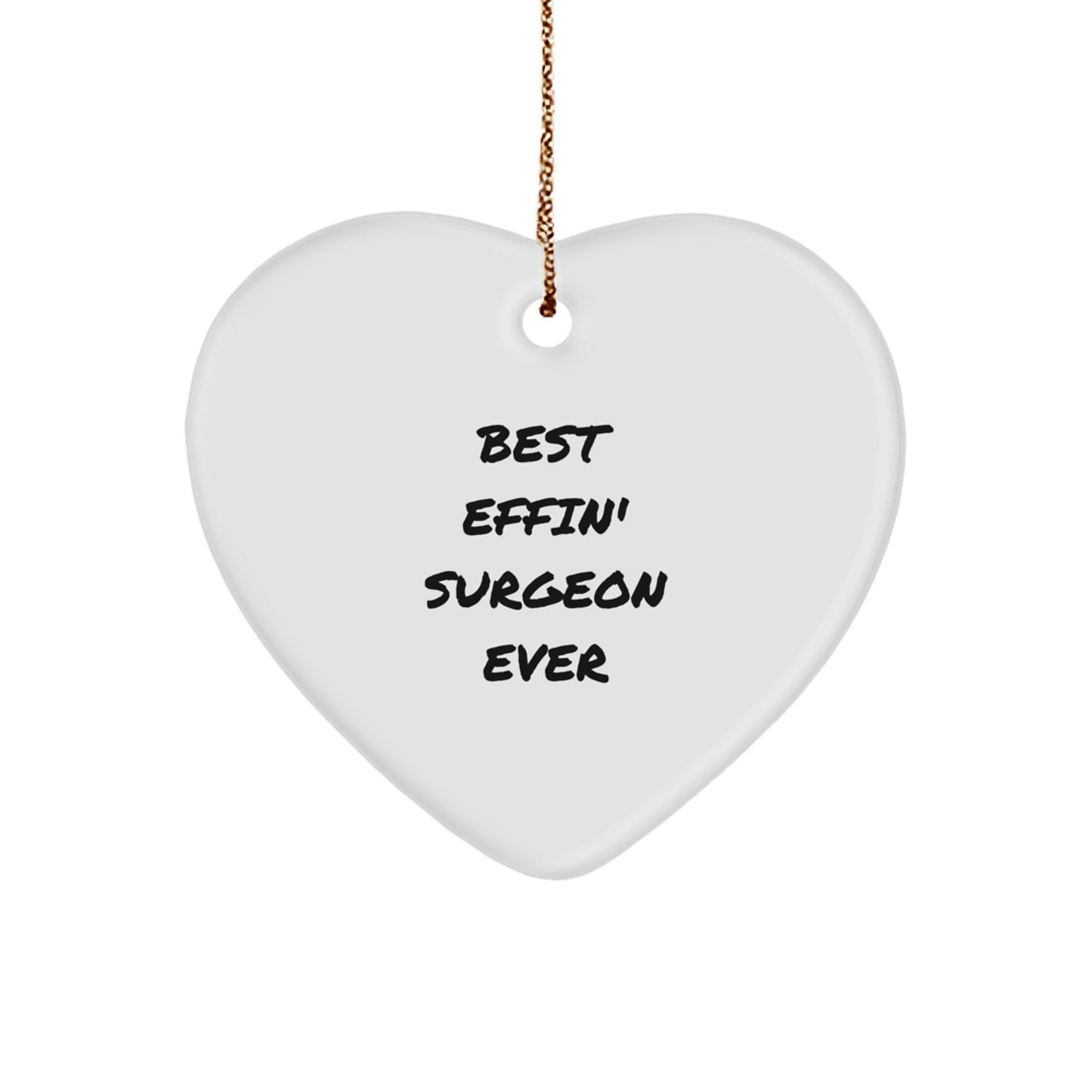 Surgeon Keepsake Christmas Ornament for Him Gift - Image 1