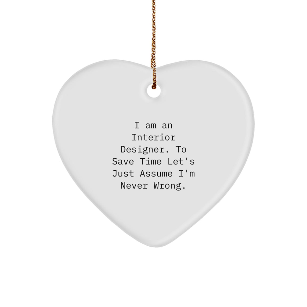 Christmas Gift Interior Designer Never Wrong Present for Her Holiday - Image 1