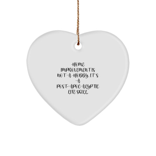 Home Improvement Is Not A Hobby Keepsake Christmas Ornament for Him Gift - Image 1