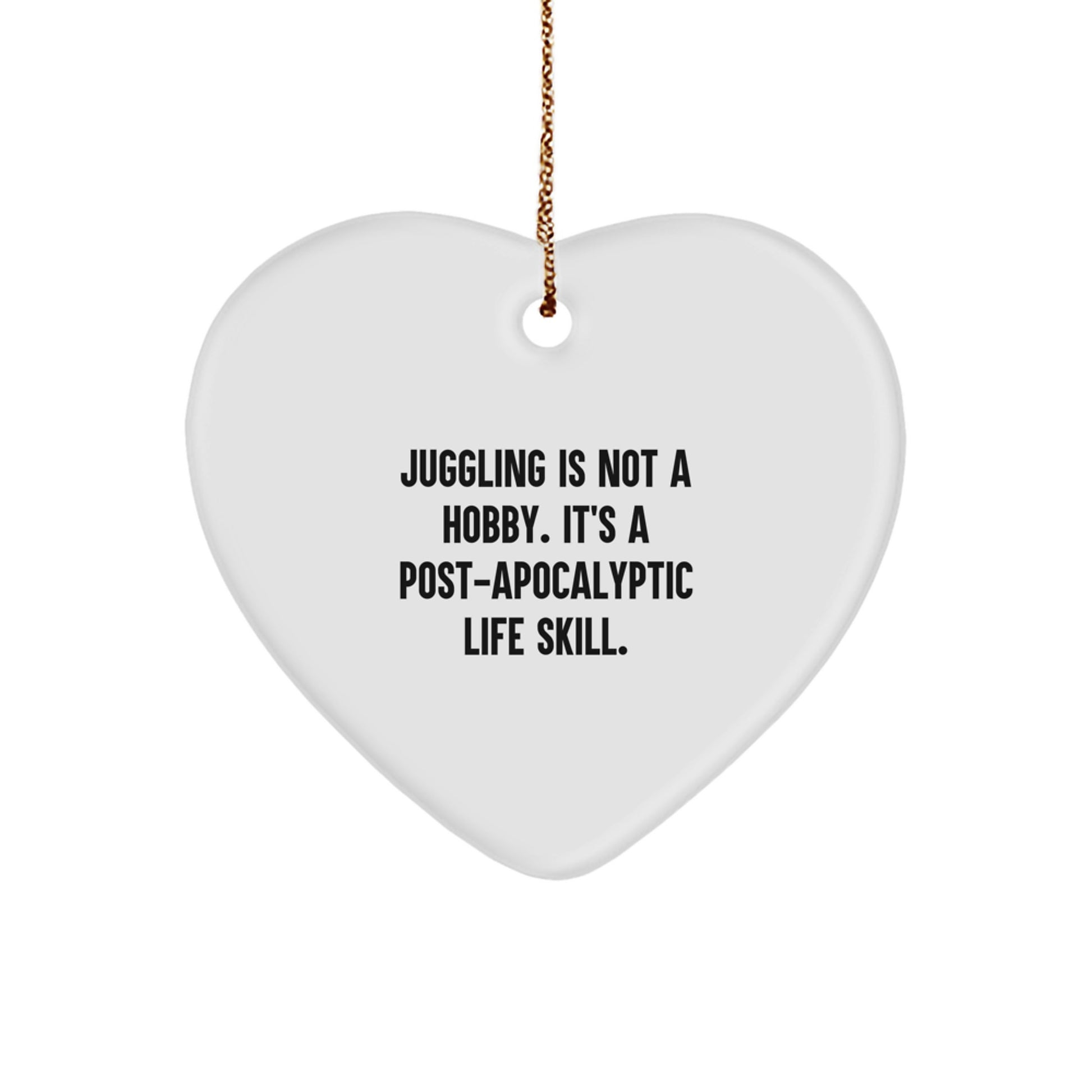 Juggling Keepsake Christmas Ornament for Him Gift - Image 1