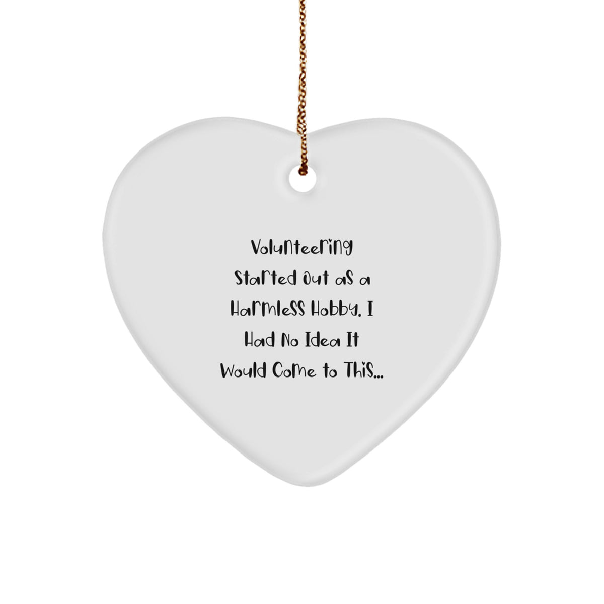 Favorite Christmas Ornament Gift A Witty Volunteering Keepsake for Kids - Image 1