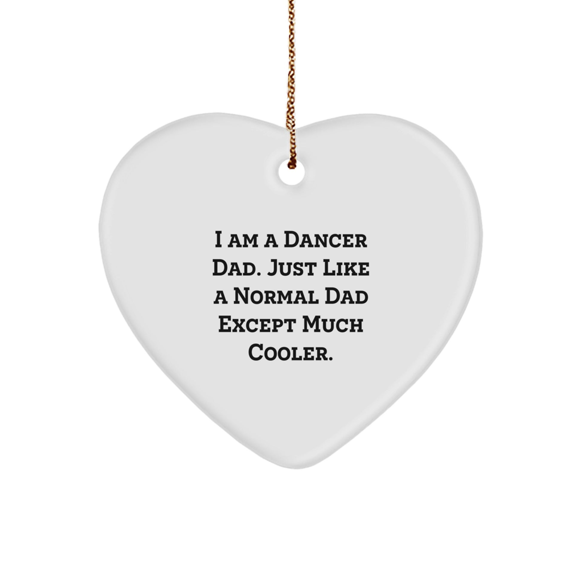 Cool Dancer Novelty Christmas Ornament for Friends Gift - Image 1