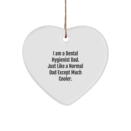 Christmas Gift for Her Dental Hygienist Dad Ornament Present - Image 1