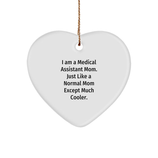 Medical Assistant Heart Ornament Idea for Coworkers Christmas Gift - Image 1