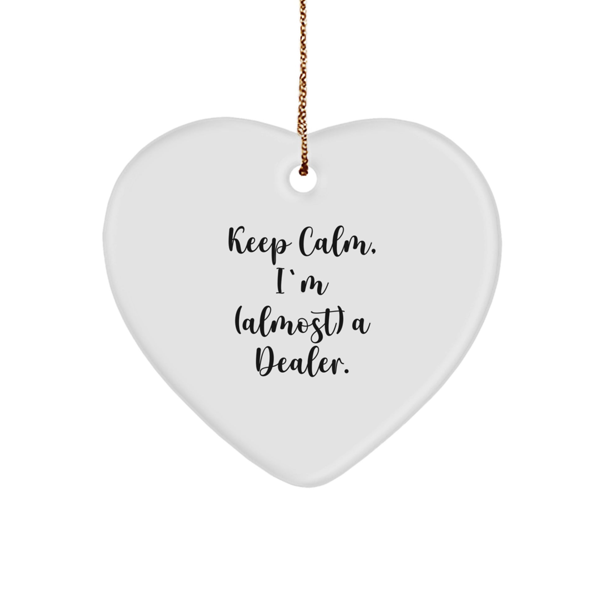 Christmas Gift for Her Dealer Keepsake Ornament Present - Image 1