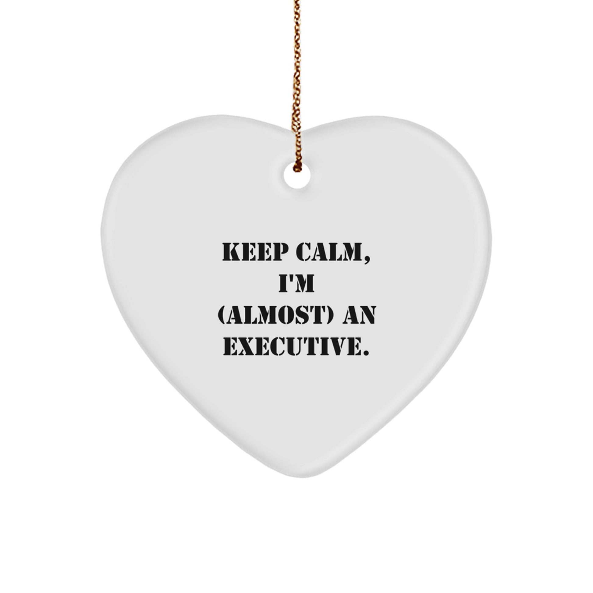 Executive Keepsake Christmas Ornament for Him Gift – Holiday Keepsake - Image 1
