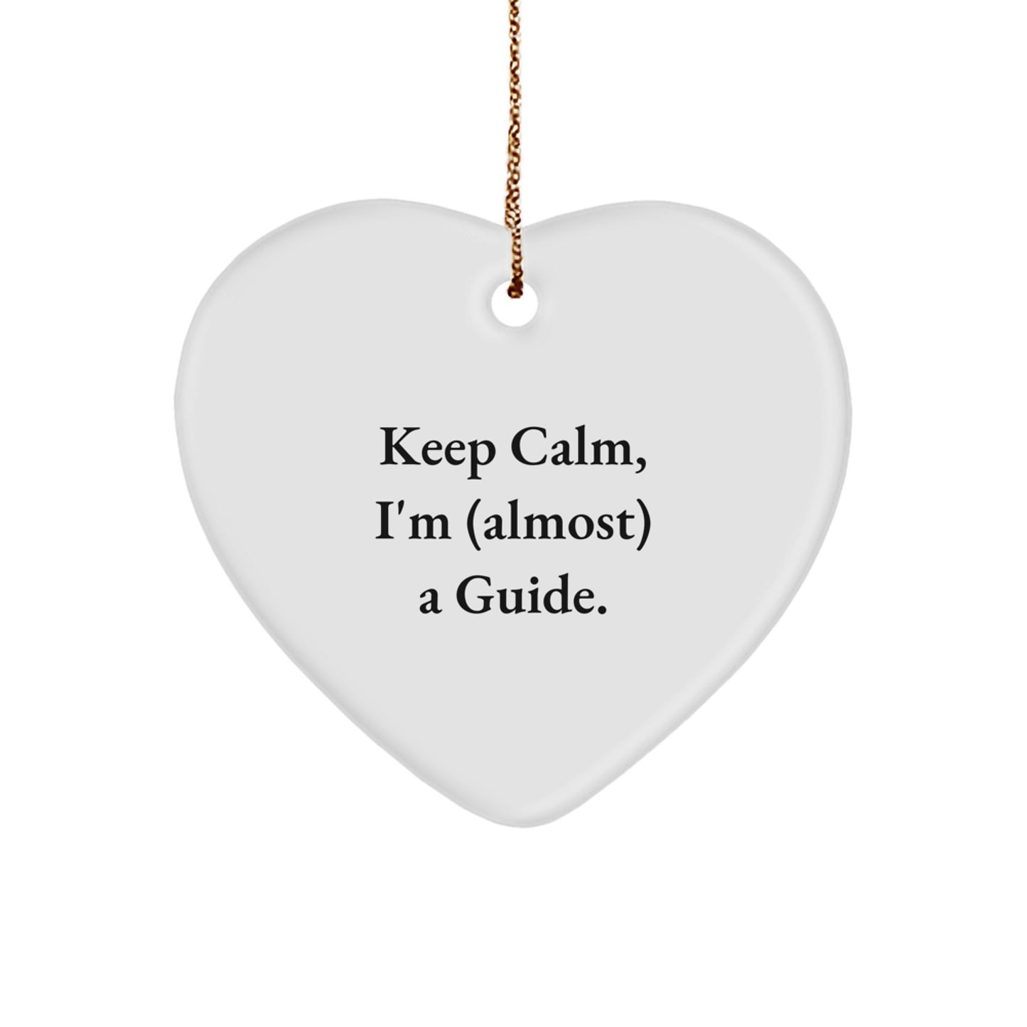 Favorite Guide Heart Ornament Christmas Gift for Kids - Image 1