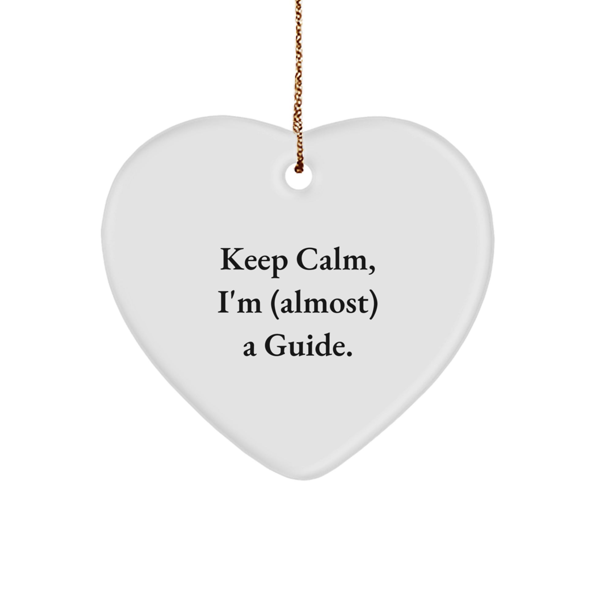 Favorite Guide Heart Ornament Christmas Gift for Kids - Image 1