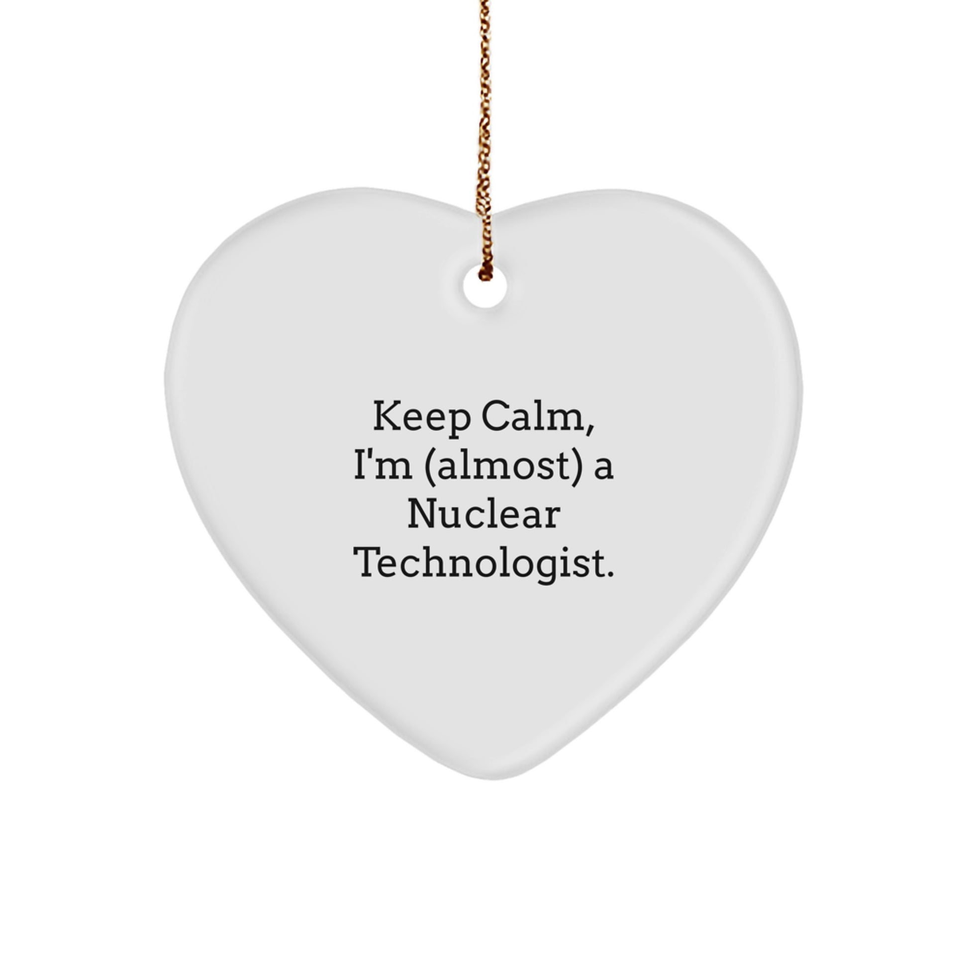 Nuclear Technologist Christmas Ornament Idea for Coworkers Gift - Image 1