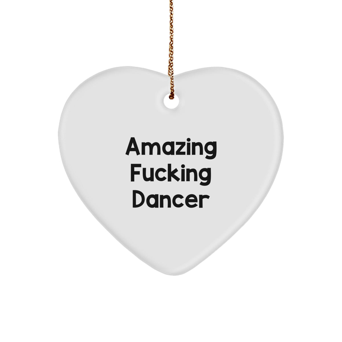 Christmas Gift Surprise Heart Ornament for Teens – Amazing Dancer - Image 1