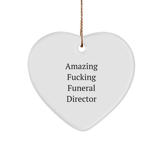 Favorite Christmas Ornament Gift for Kids - Amazing Fucking Funeral - Image 1