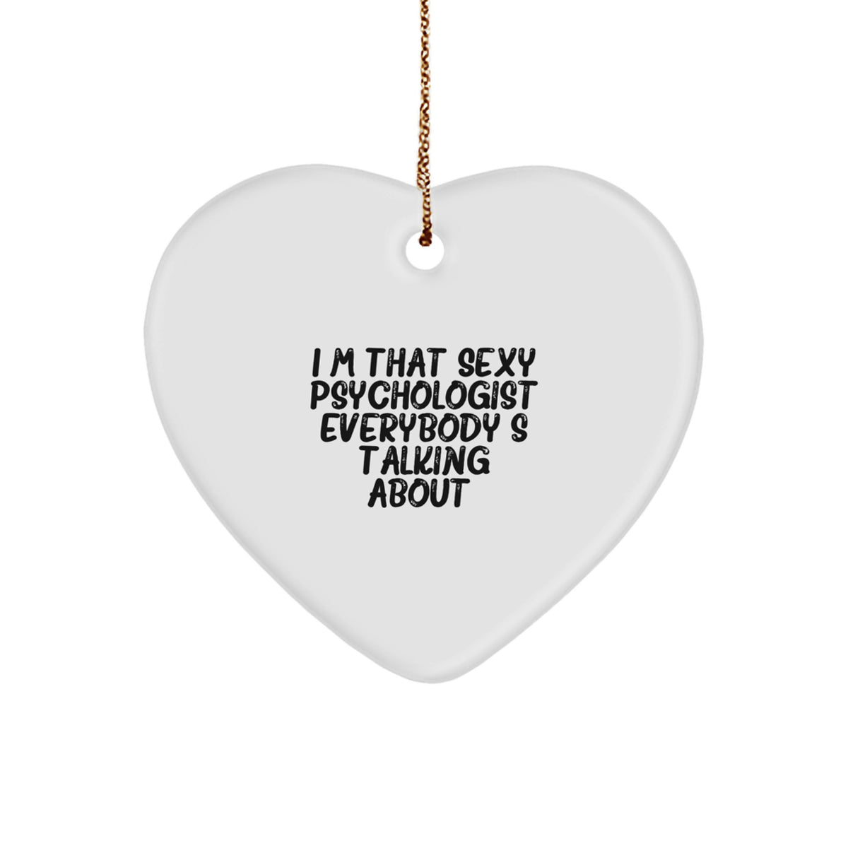 Favorite Christmas Ornament Gift for Kids - Sexy Psychologist Holiday - Image 1