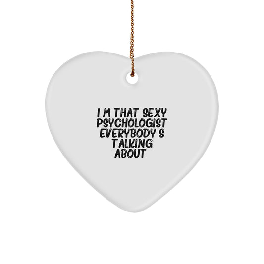 Favorite Christmas Ornament Gift for Kids - Sexy Psychologist Holiday - Image 1