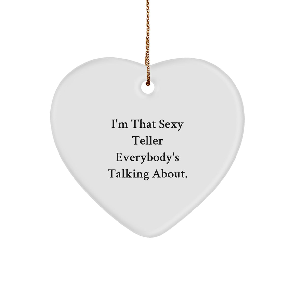 Collectible Heart Ornament for Neighbors – Teller Holiday Cheer Gift - Image 1
