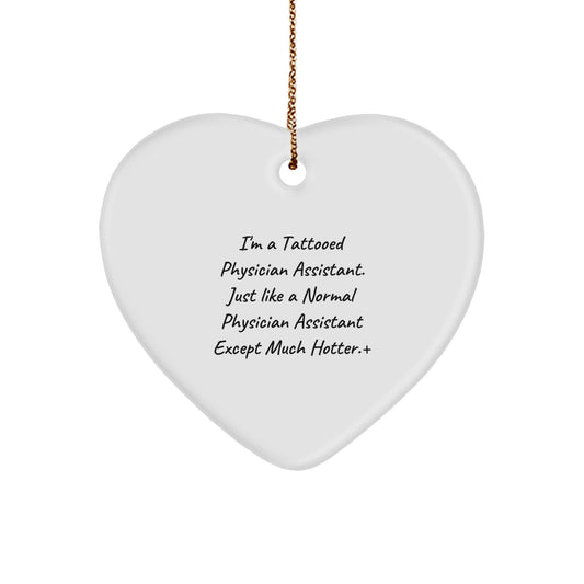 Christmas Ornament Funny Physician Assistant Gift for Kids - I'm A - Image 1