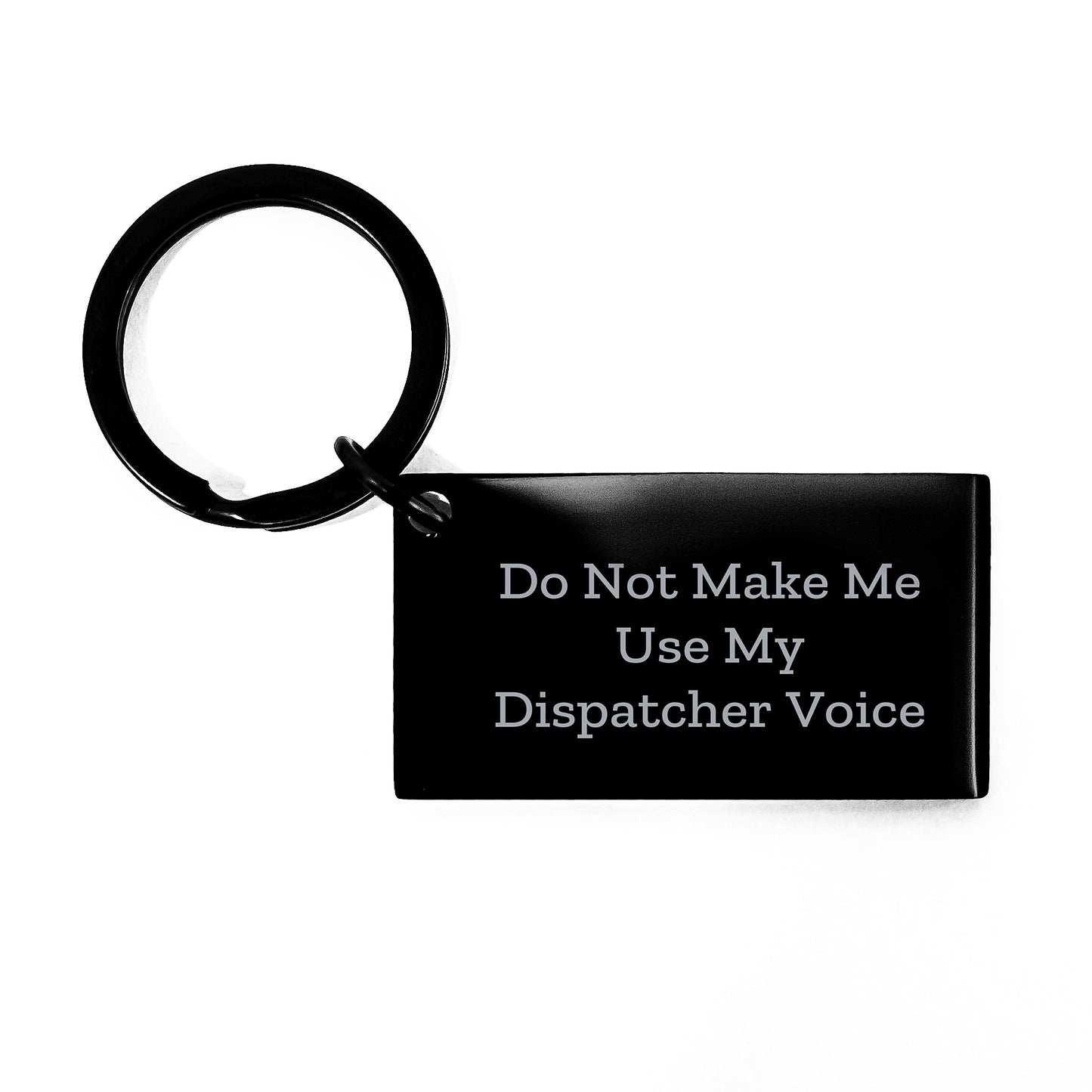 Funny Dispatcher Gifts for Men Keychain, Gifts from Friends to Dispatcher, Unique Christmas Memorable Presents for Dispatcher Colleagues - Image 1