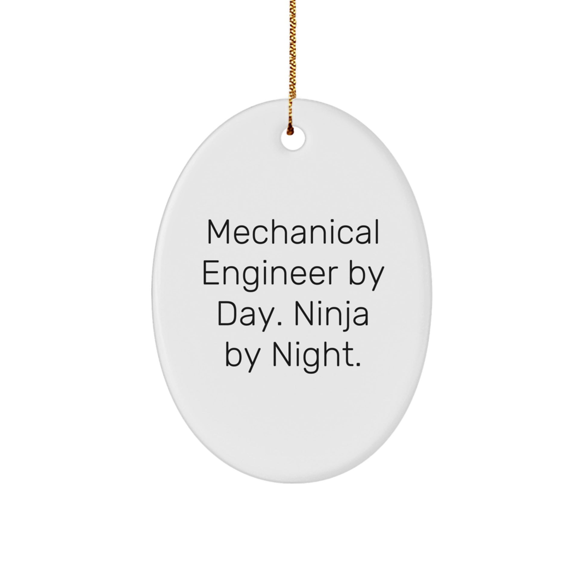 Mechanical Engineer Christmas Ornament for Family Treasure Gift - Image 1