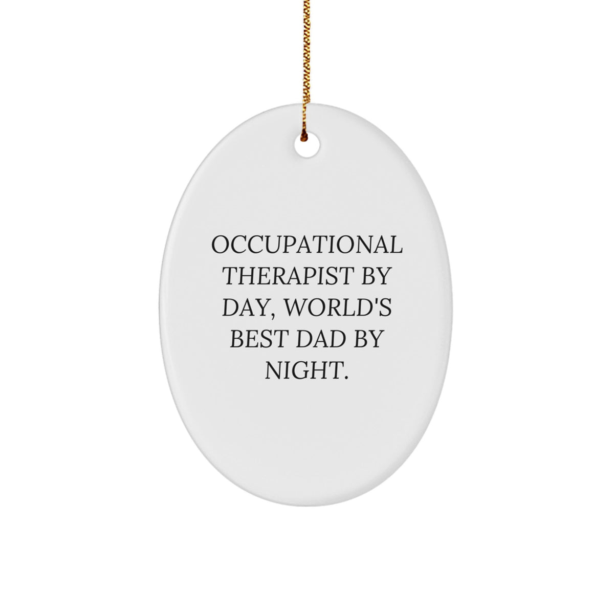 Christmas Ornament Gift Occupational Therapist for Family - A Treasured - Image 1
