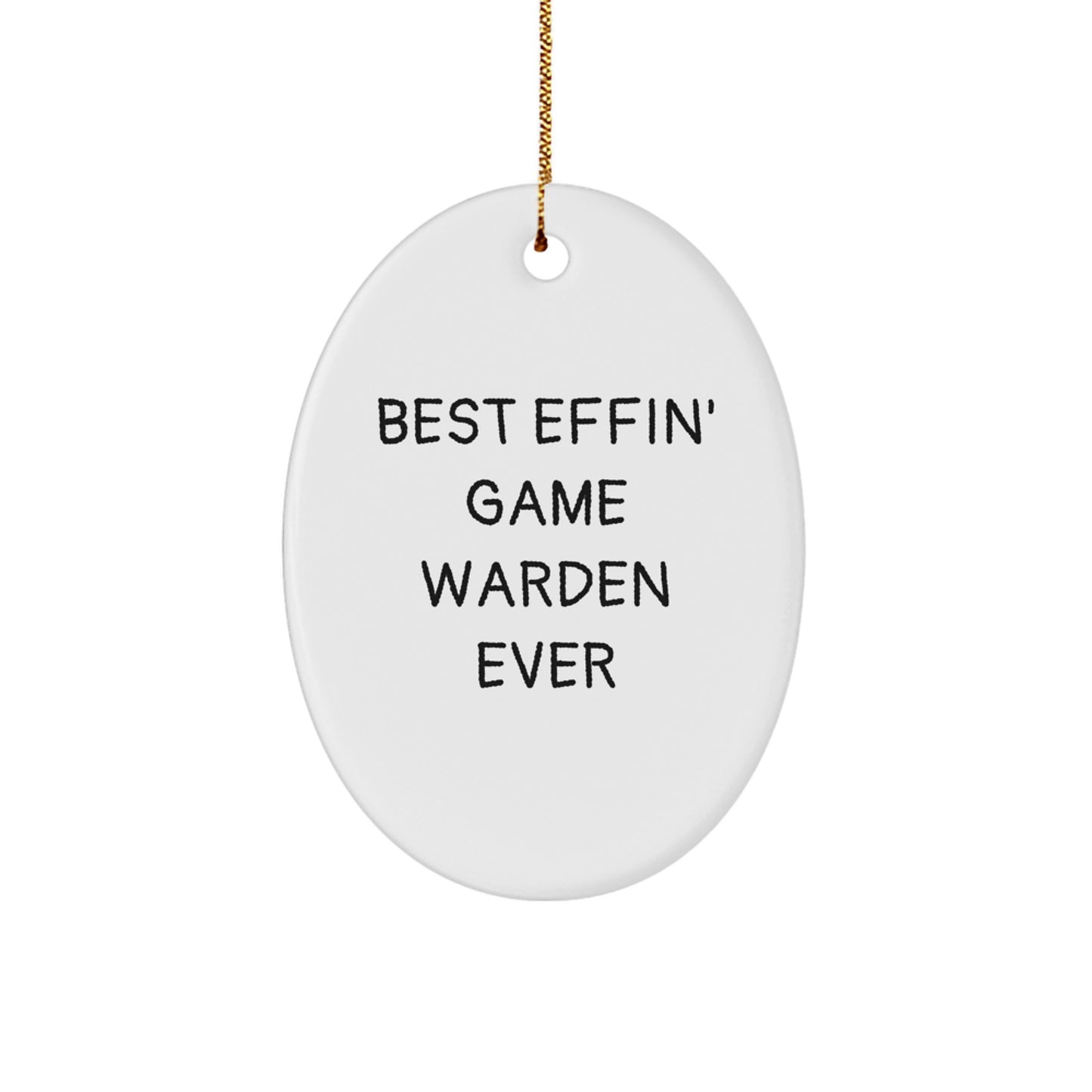 Game Warden Keepsake Christmas Ornament for Him Gift - Image 1